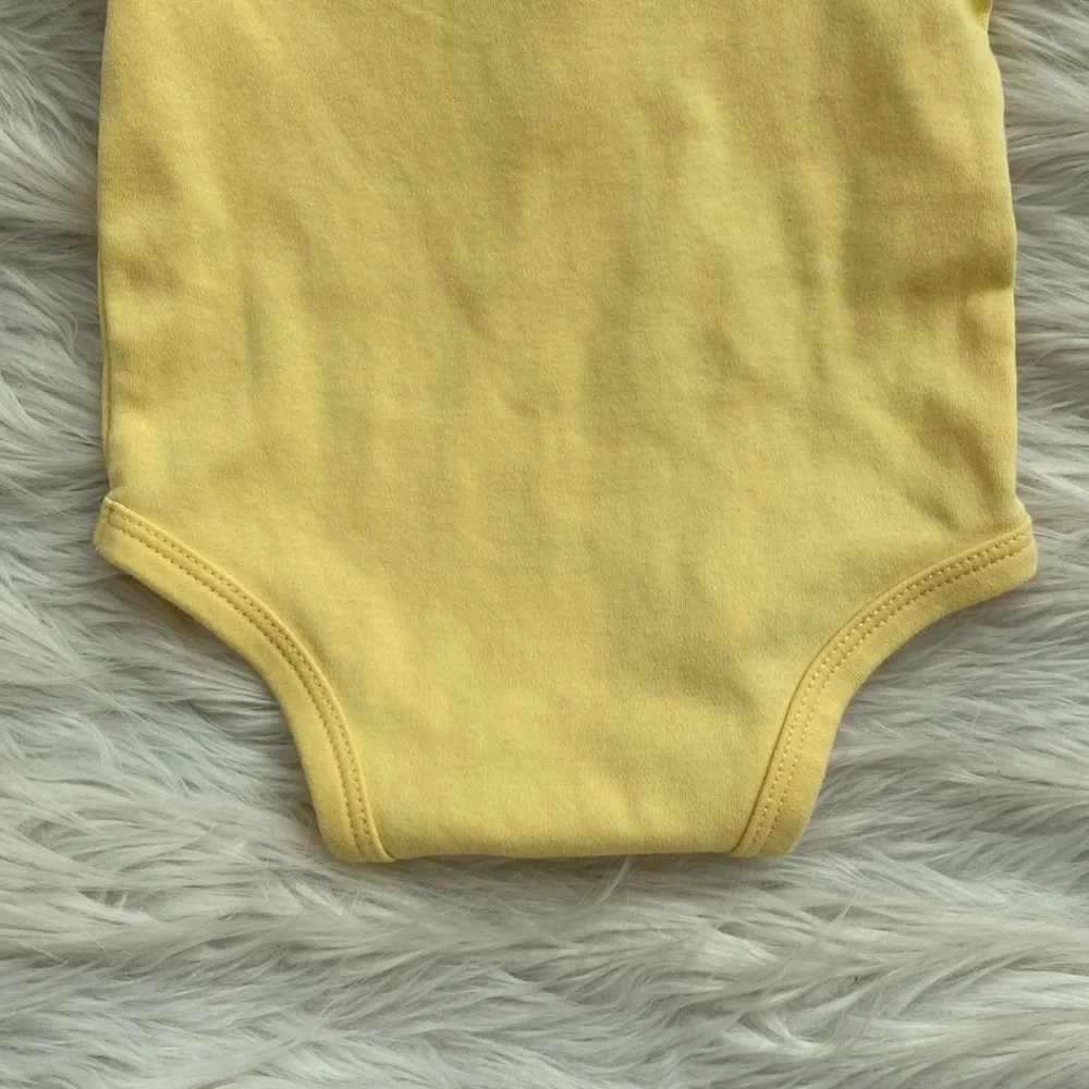Ralph Lauren | Butter Yellow Cotton Polo Bodysuit
